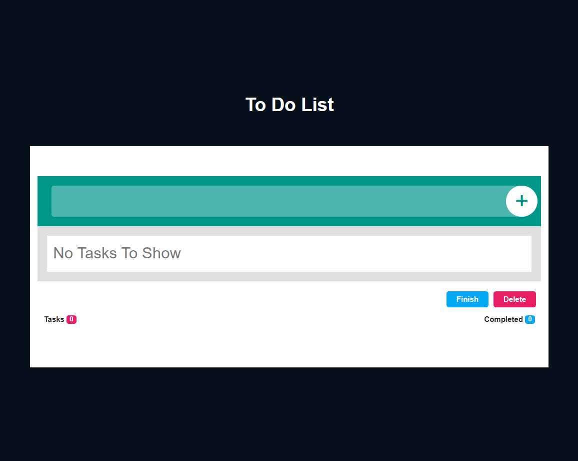 To Do App